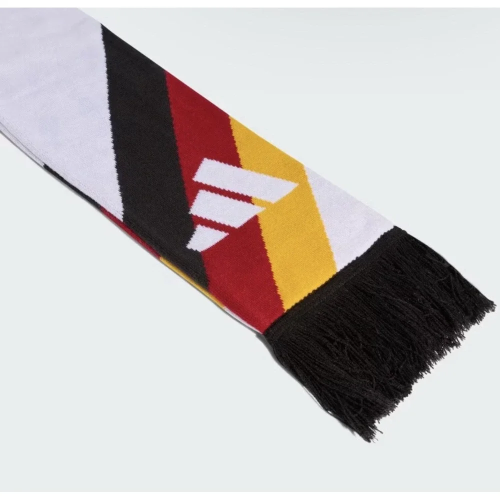 Adidas Germany Scarf Logo And Crest Unisex German Flag Colors NWT